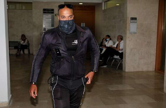 השוטר קובי שלום שתבע את גרינר // צילום: גדעון מרקוביץ'